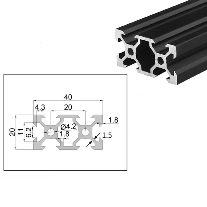 PAIDU 3030 T Slot Aluminium Extrusion Profiles Manufacturer