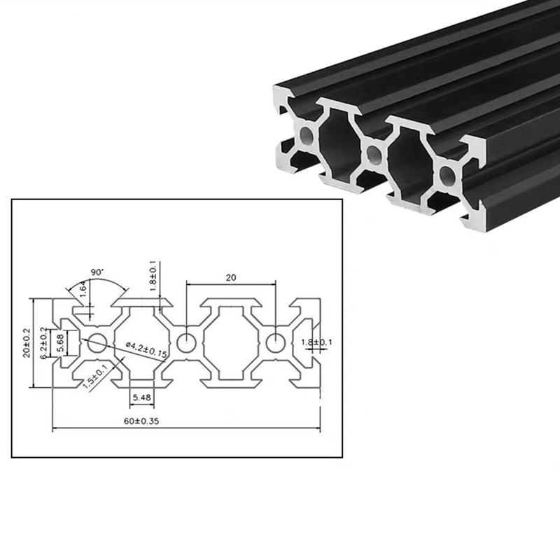 PAIDU 3030 T Slot Aluminium Extrusion Profiles Manufacturer